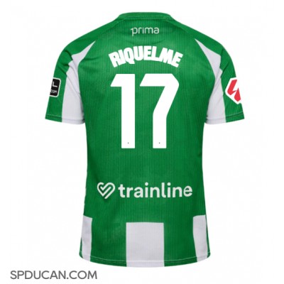 Muški Nogometni Dres Real Betis Rodrigo Riquelme #17 Domaci 2025-26 Kratak Rukav Muški Nogometni Dres Real Betis Rodrigo Riquelme #17 Domaci 2025-26 Kratak Rukav